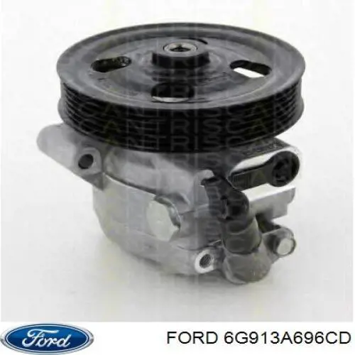 6G913A696CD Ford насос гідропідсилювача керма (гпк)