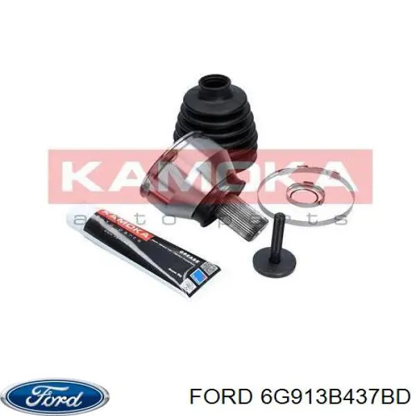 Купити 6G913B437BD Ford Ліва піввісь