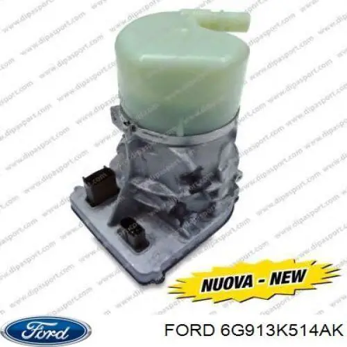 6G913K514AK Ford насос гідропідсилювача керма (гпк)