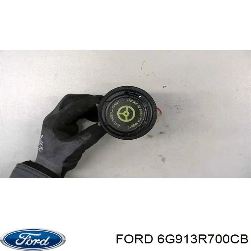 6G913R700CB Ford бачок насосу гідропідсилювача керма