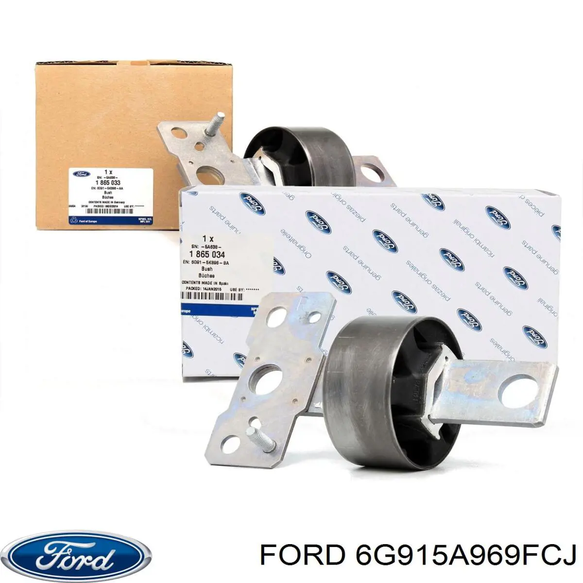 Купити 6G915A969FCJ Ford Важіль/тяга задньої підвіски подовжній нижній, лівий