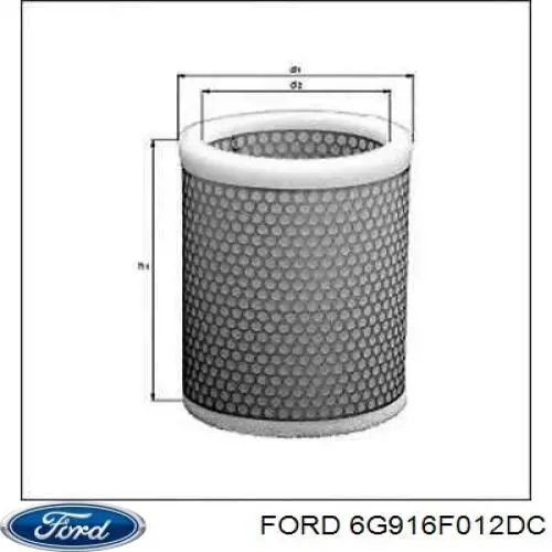  6G916F012DC Ford