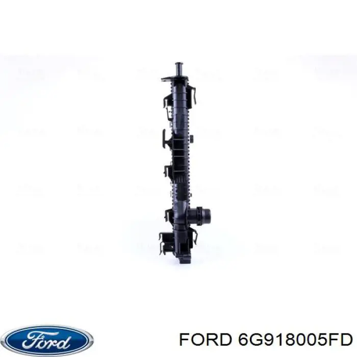 Радіатор 6G918005FD Ford