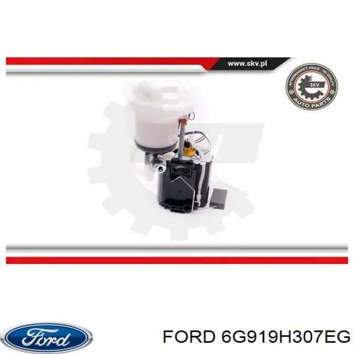 Модуль бензонасоса Ford 6G919H307EG ціна, від 89.81 USD