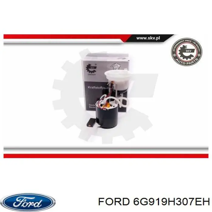 Купити 6G919H307EH Ford Насос занурювальний в баці