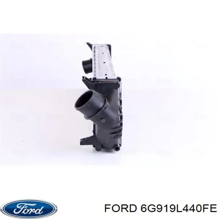 Купити 6G919L440FE Ford Радіатор интеркуллера