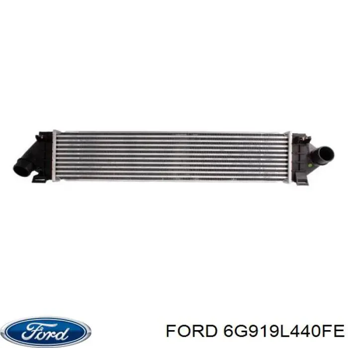 6G919L440FE Ford Охолоджувач наддувочного повітря
