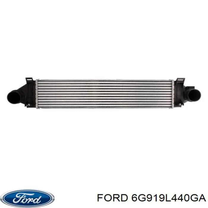 Купити 6G919L440GA Ford Радіатор интеркуллера