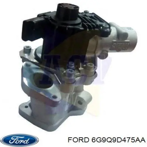 Клапан EGR, рециркуляції газів 6G9Q9D475AA Ford