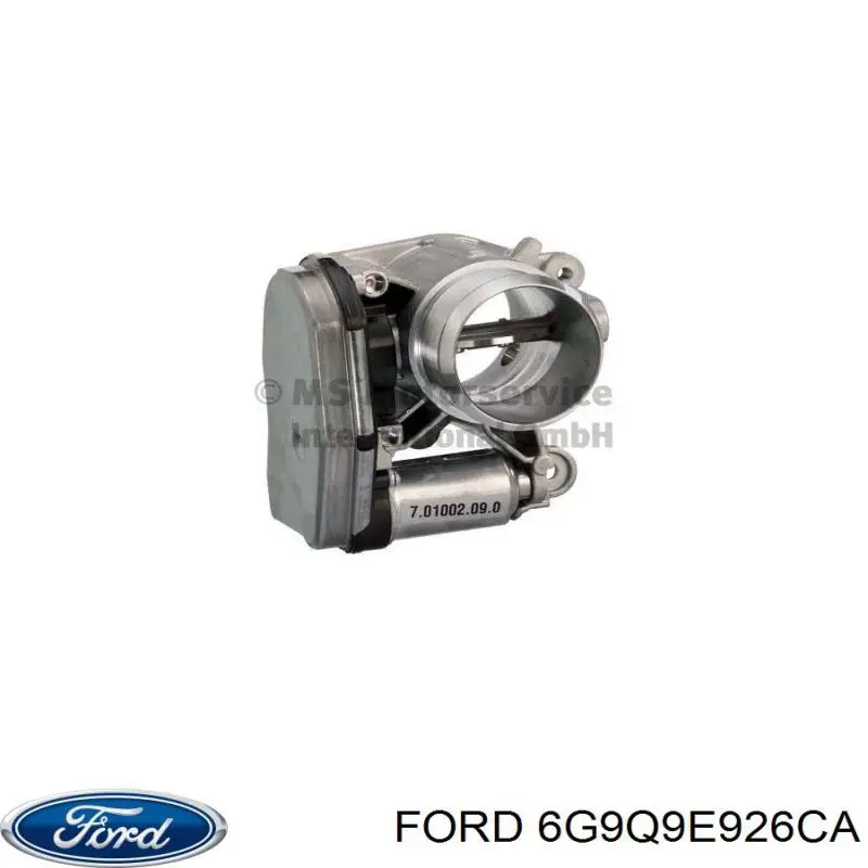Дросільна заслінка 6G9Q9E926CA Ford