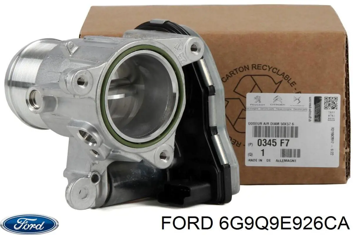 Купити 6G9Q9E926CA Ford Дросільна заслінка