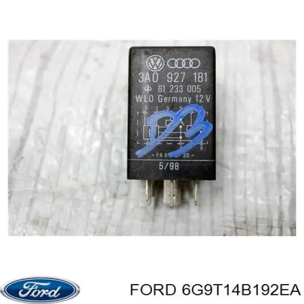 Реле електричне багатофункціональне 6G9T14B192EA Ford