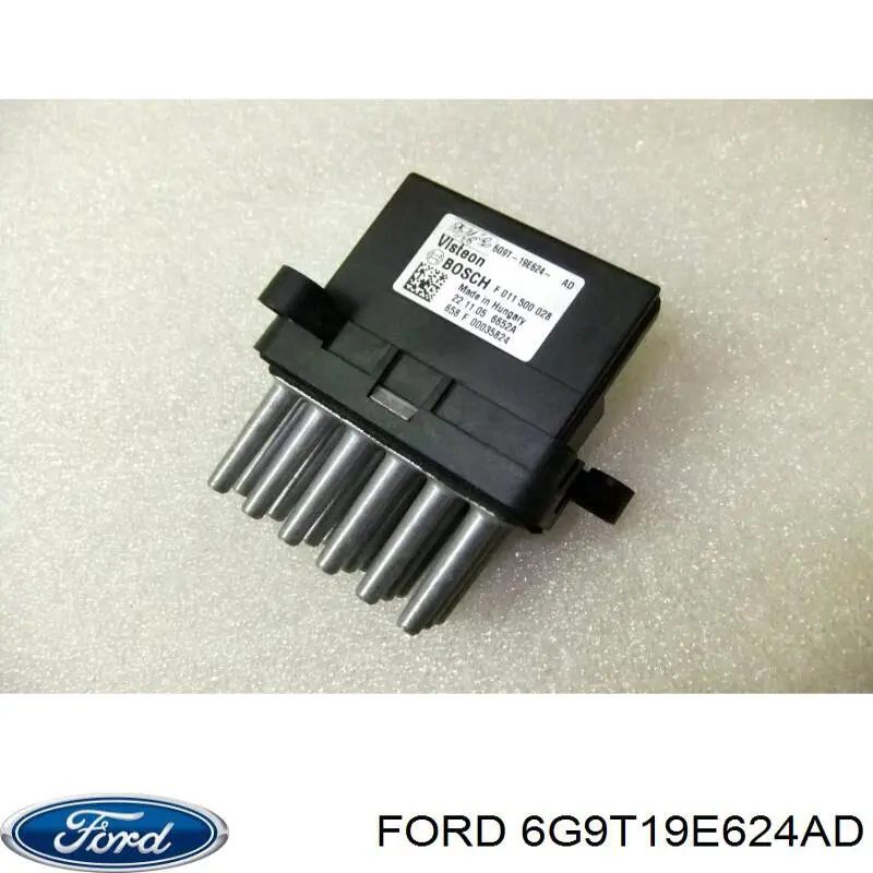 6G9T19E624AD Ford резистор (опір пічки, обігрівача салону)