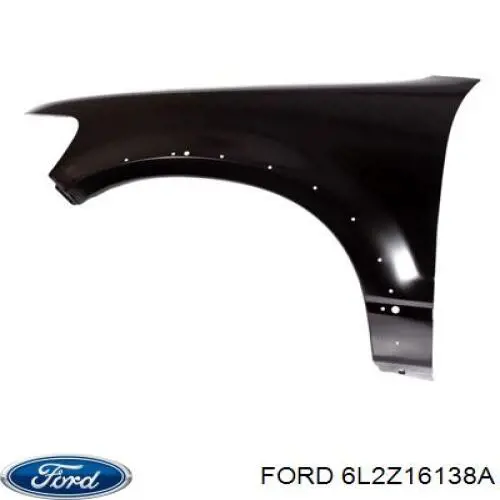 Рамка радіатора 6L2Z16138A Ford