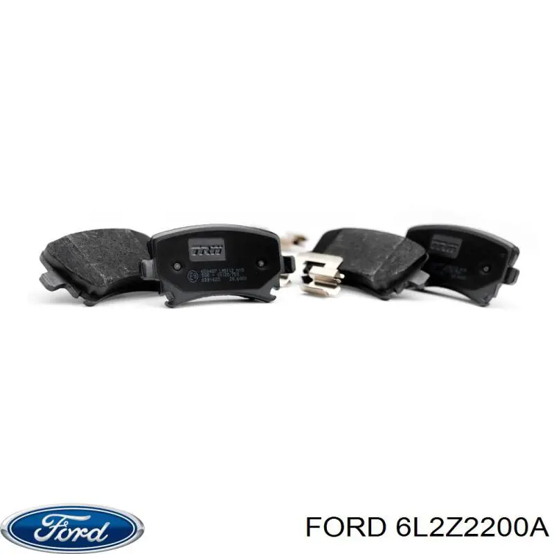 Задні гальмівні колодки 6L2Z2200A Ford