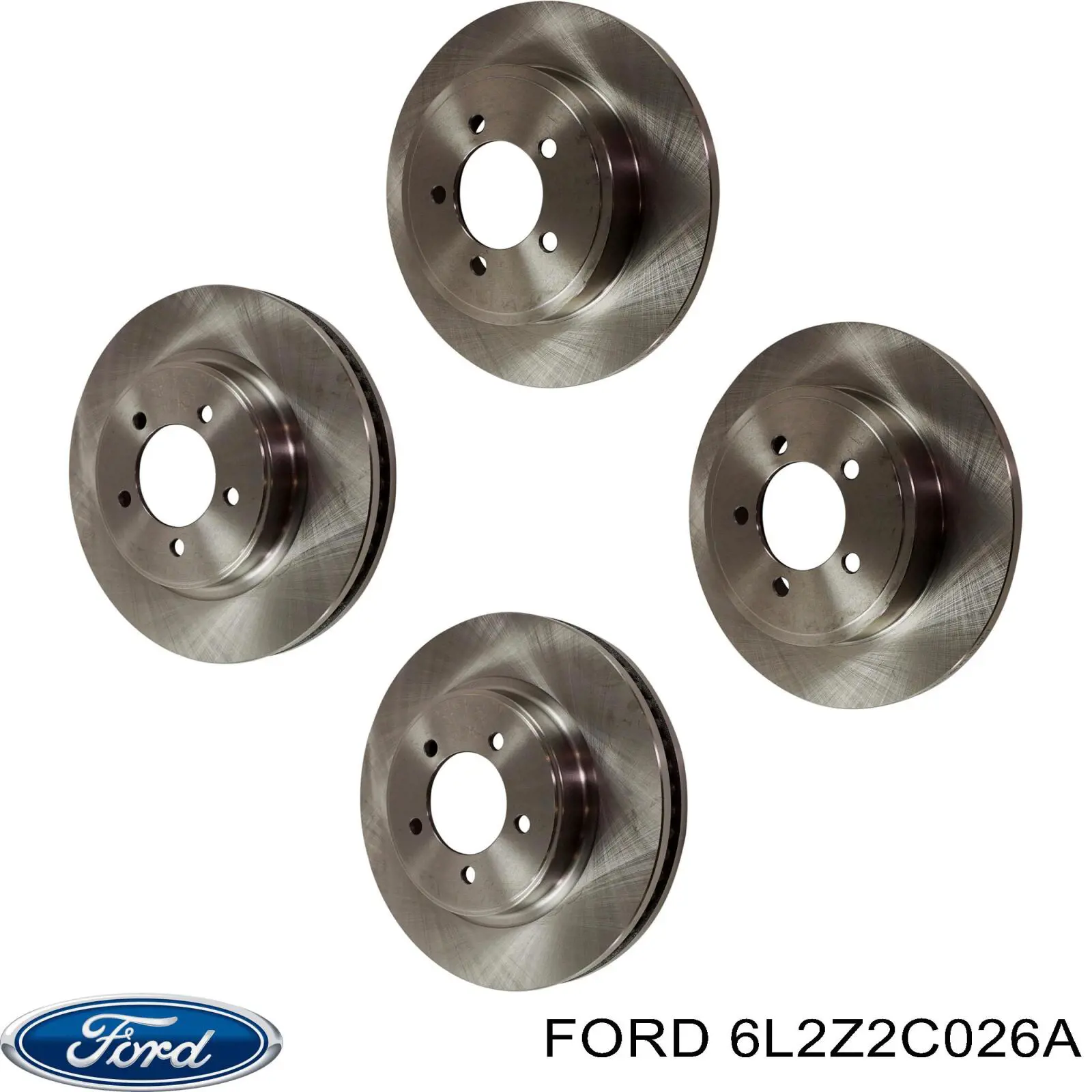 Купити BRRF267 Ford Диск заднього гальма