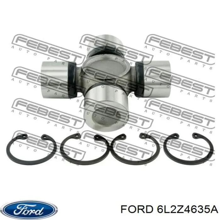 Хрестовина карданного валу Ford 6L2Z4635A ціна, від 15.46 USD