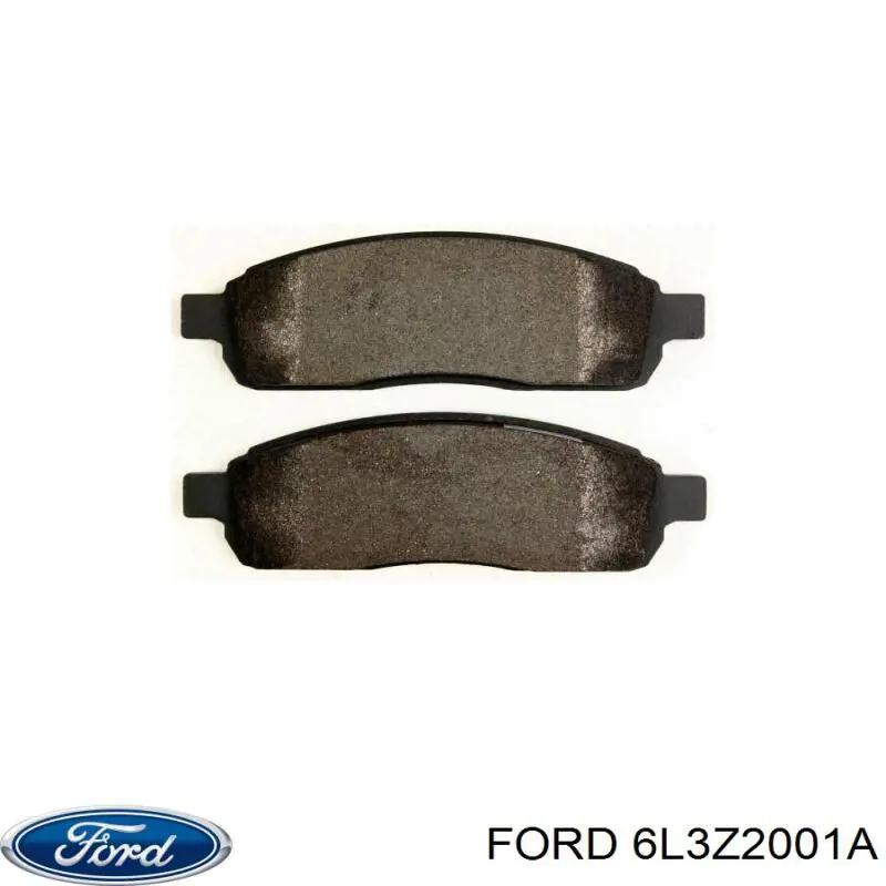Гальмівні колодки Ford 6L3Z2001A ціна, від 50.48 USD