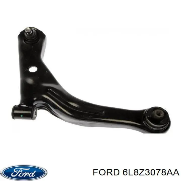 6L8Z3078AA Ford Важіль передньої підвіски нижній, правий