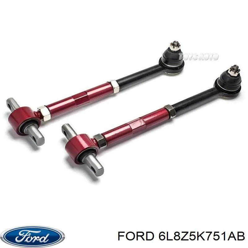 Гайка заднього нижнього важеля ексцентрична (розвалу) 6L8Z5K751AB Ford