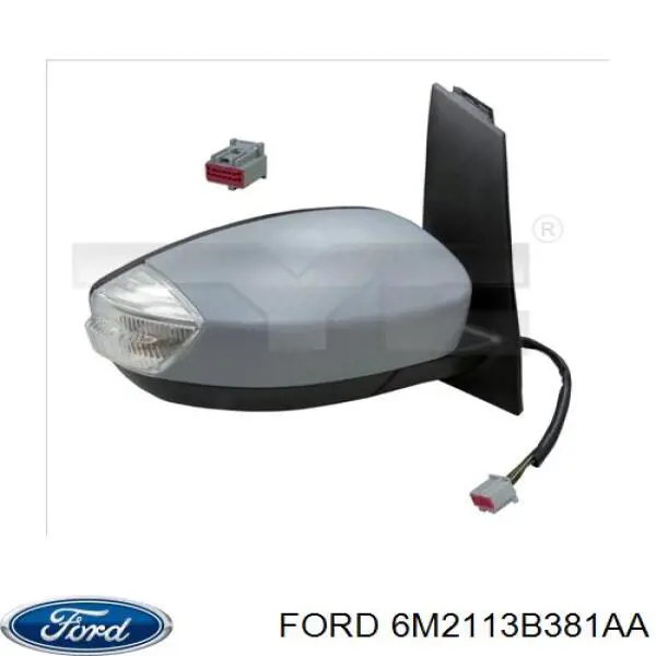 Покажчик повороту дзеркала, лівий Ford 6M2113B381AA ціна, від 11.38 USD