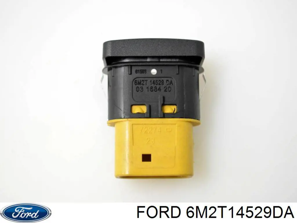 Кнопка вмикання двигуна склопідіймача передня права Ford 6M2T14529DA