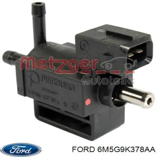 Купити 6M5G9K378AA Ford Клапан перетворювач тиску наддуву (соленоїд)