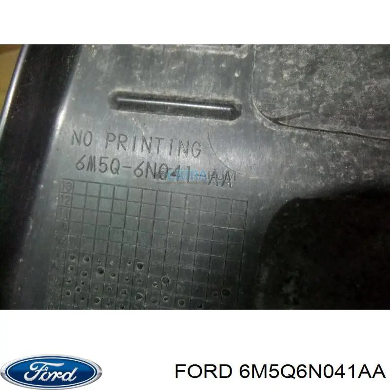 Кришка двигуна декоративна 6M5Q6N041AA Ford