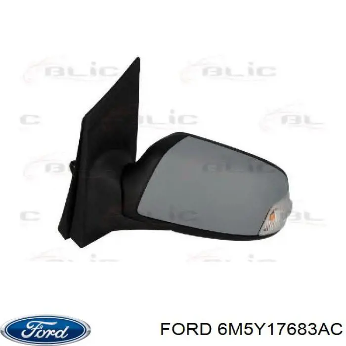Ліве бічне дзеркало Ford 6M5Y17683AC ціна, від 50.61 USD