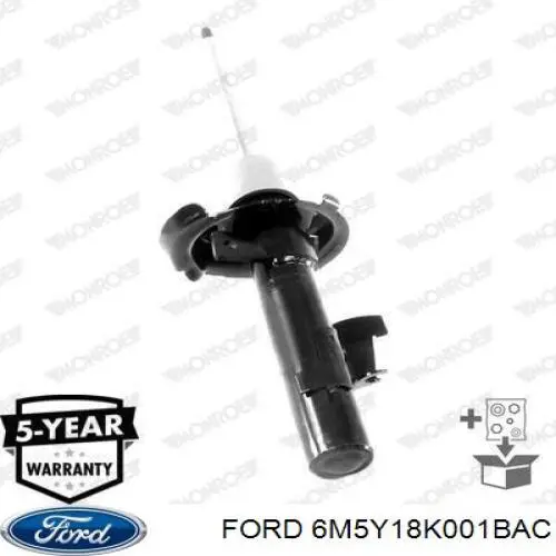 Купити 6M5Y18K001BAC Ford Амортизатор передній, правий