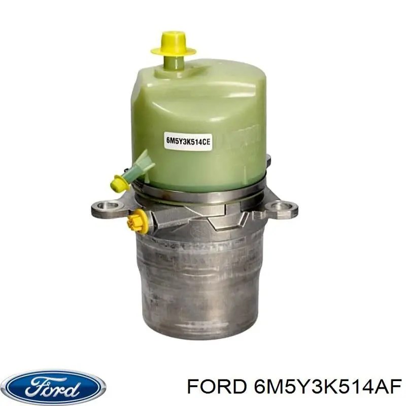 6M5Y3K514AF Ford насос гідропідсилювача керма (гпк)