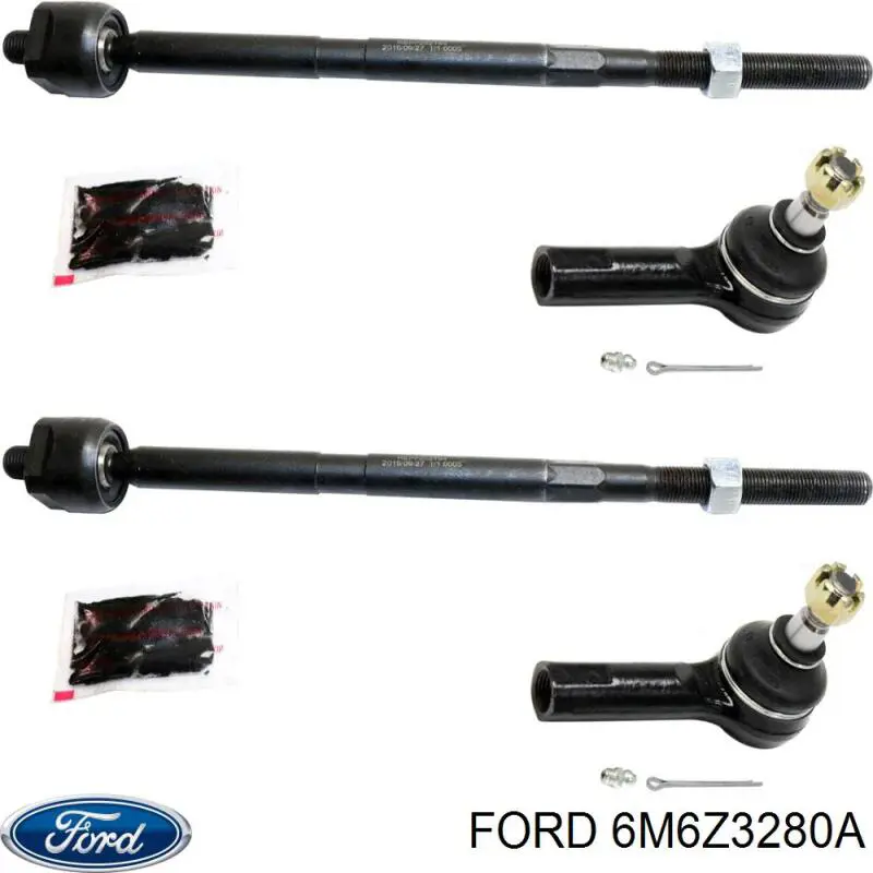 Тяга рульова поперечна Ford Escape позашляховик (2001 - 2007) ціна, від 7.59 USD