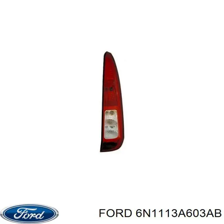 6N1113A603AB Ford ліхтар задній лівий