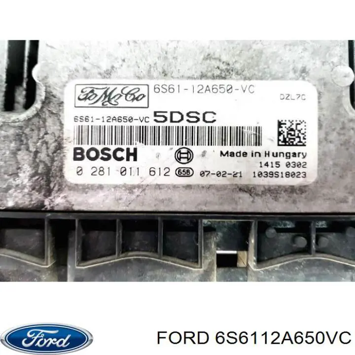 6S6112A650VC Ford 