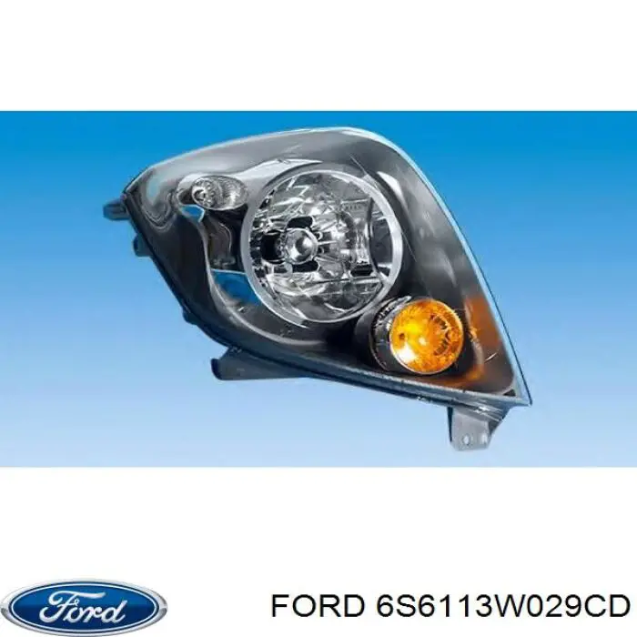 Купити 6S6113W029CD Ford Права блок фара