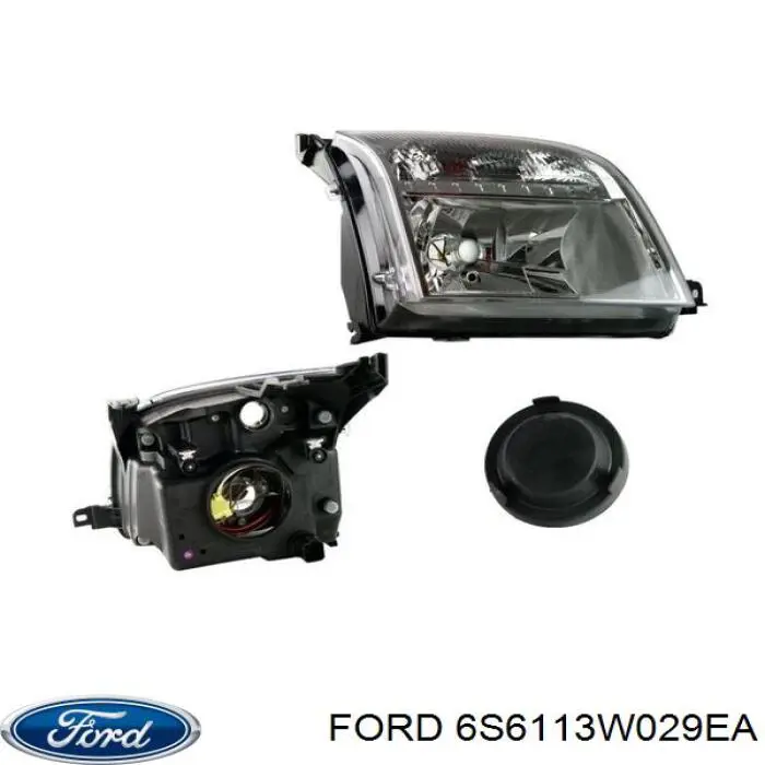 Фара права 6S6113W029EA Ford