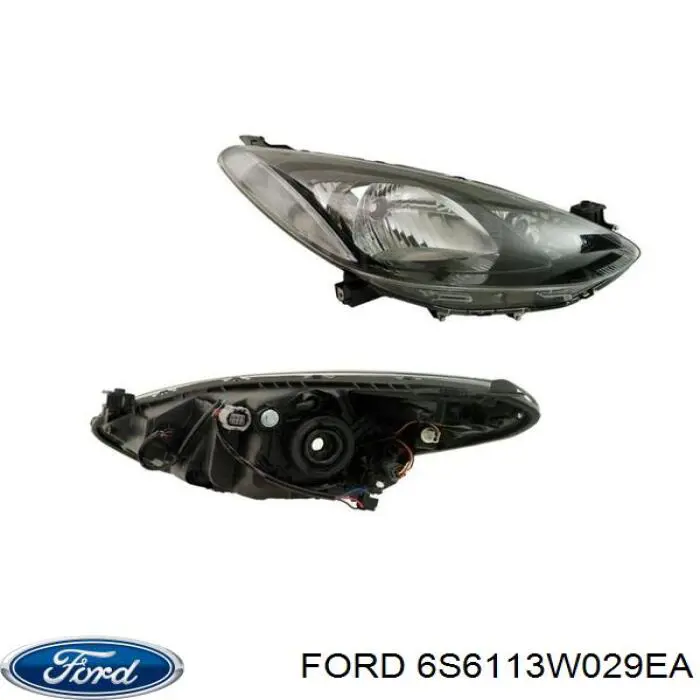 Фара комбінована, передня Ford 6S6113W029EA