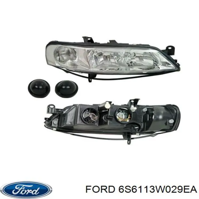 6S6113W029EA Ford Фара передня права