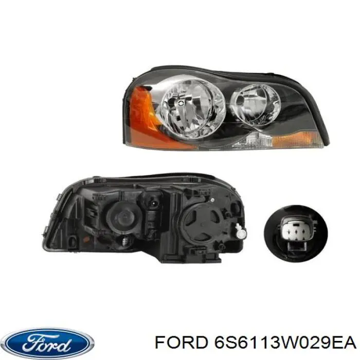 Основна фара - вставка Ford 6S6113W029EA ціна, від 89.64 USD