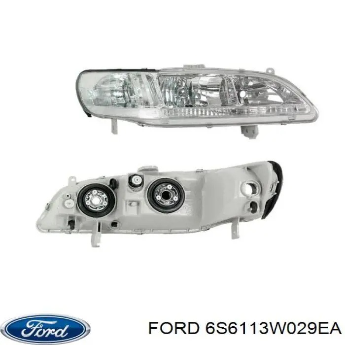 Фара права 6S6113W029EA Ford