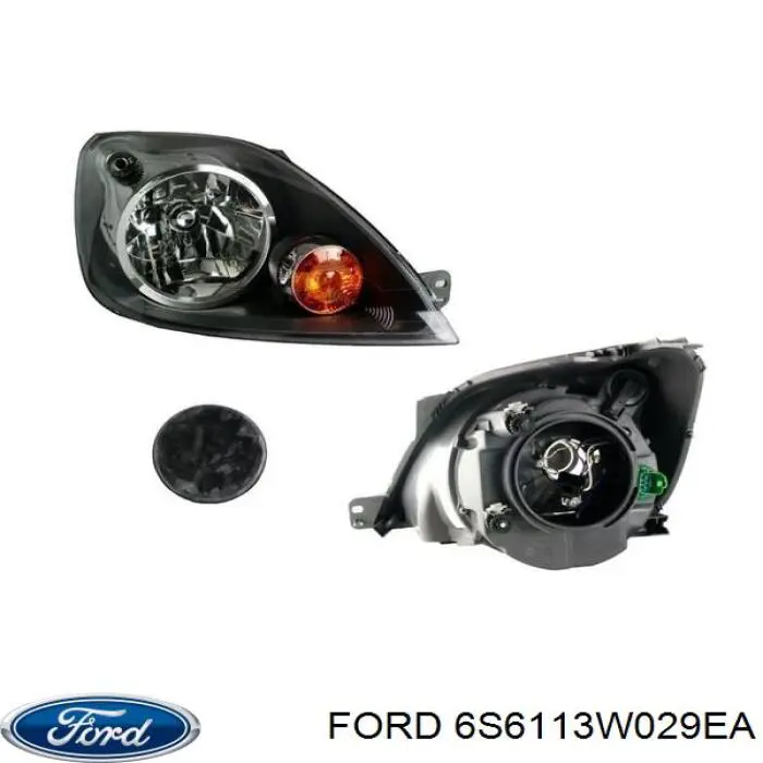 6S6113W029EA Ford Фара передня права