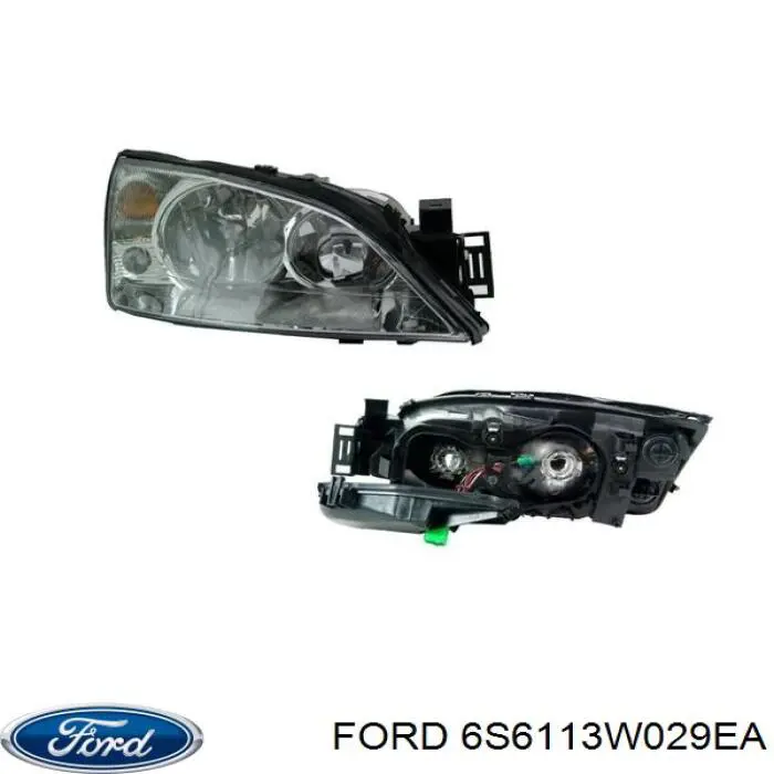 Основна фара - вставка Ford 6S6113W029EA ціна, від 89.64 USD