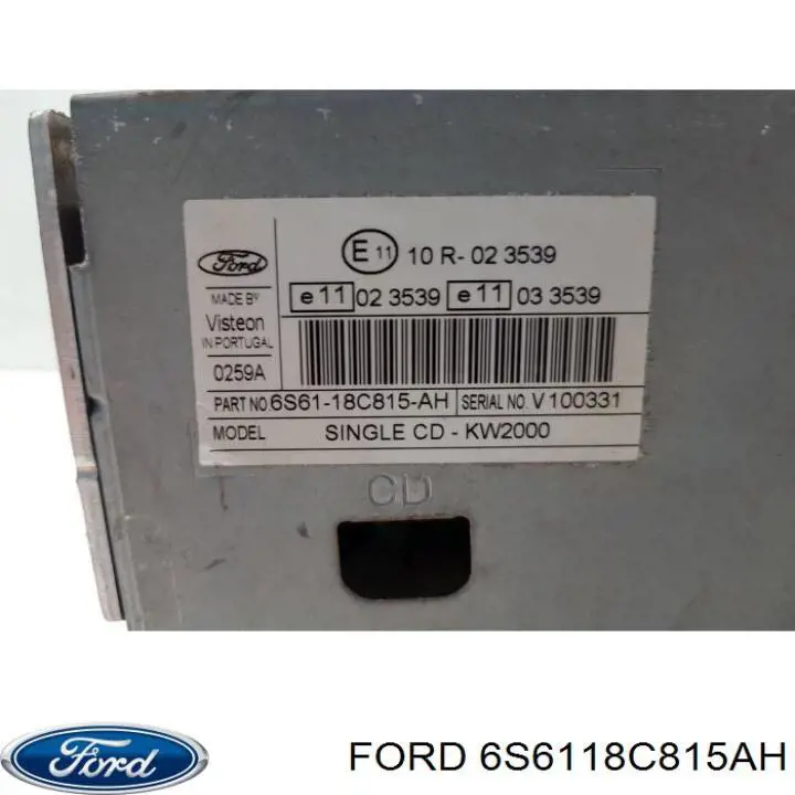  6S6118C815AH Ford