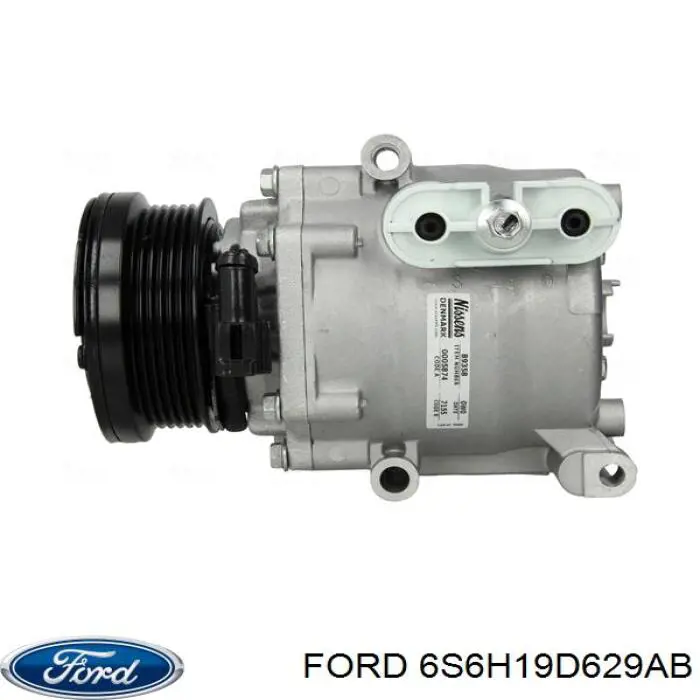 6S6H19D629AB Ford Компресор холодоагенту