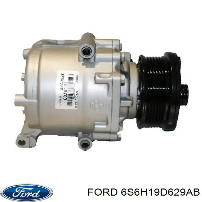 Компресор системи кондиціювання Ford 6S6H19D629AB ціна, від 98.90 USD