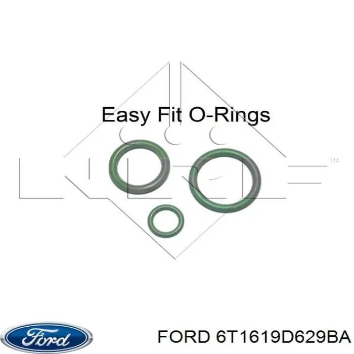 Компресор кондиціонера 6T1619D629BA Ford