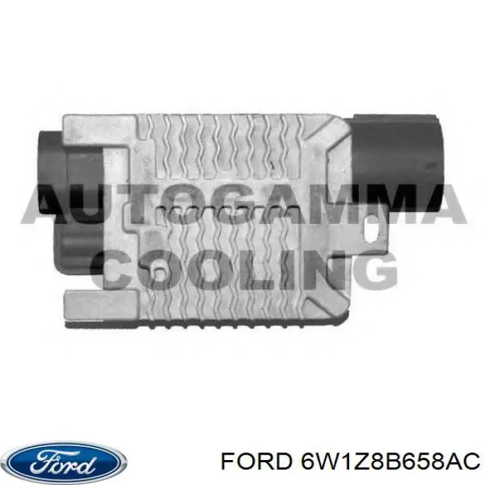Купити 6W1Z8B658AC Ford Регулятор оборотів вентилятора