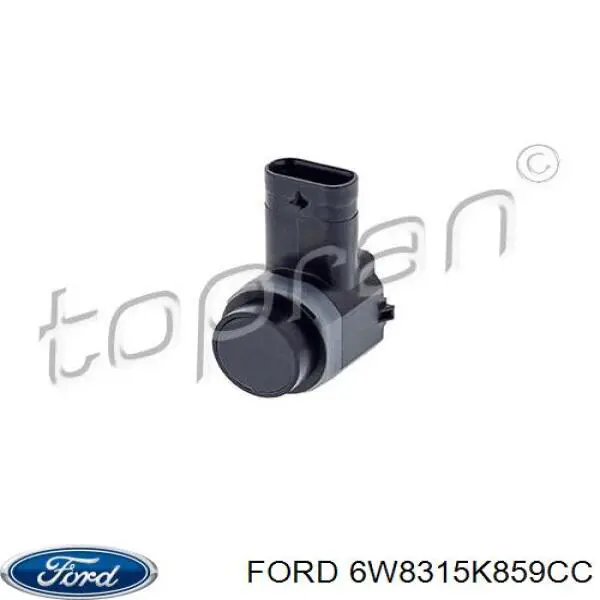 Датчик сигналізації паркування (парктронік), задній 1765717 Ford