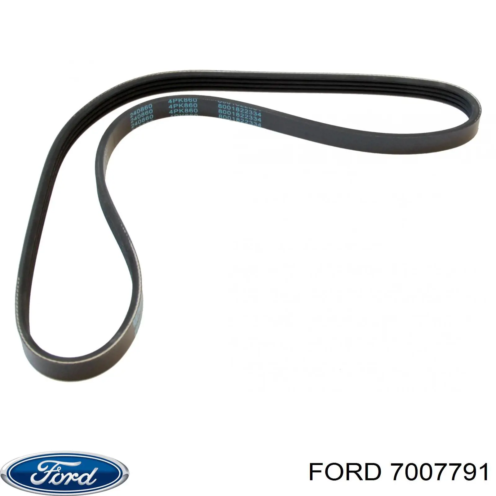 Клиновий ремінь Ford 7007791 ціна, від 5.85 USD