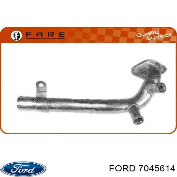 Купити 7045614 Ford Шланг/патрубок водяного насосу, нагнітаючий